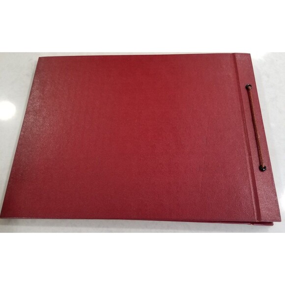 Vintage faux leather bound photo album 50s - Picture 6 of 12